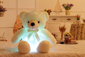 Teddybeer met LED-verlichting
