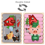 Dubbelzijdige 3D Puzzel