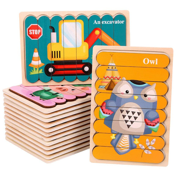 Dubbelzijdige 3D Puzzel