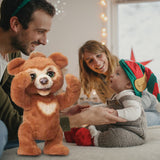 Ruby, de 'nieuwsgierige' knuffelbeer