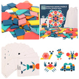 Creatieve houten Tangram Puzzel