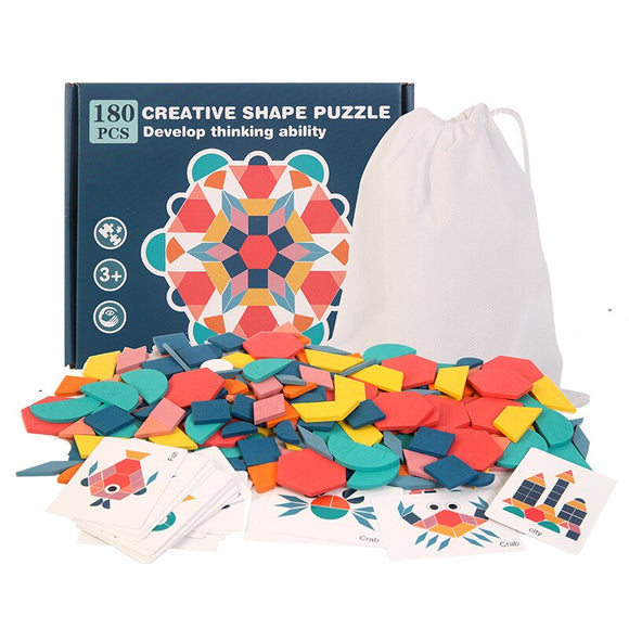 Creatieve houten Tangram Puzzel