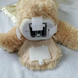 Pratende & bewegende 'kiekeboe' teddybeer